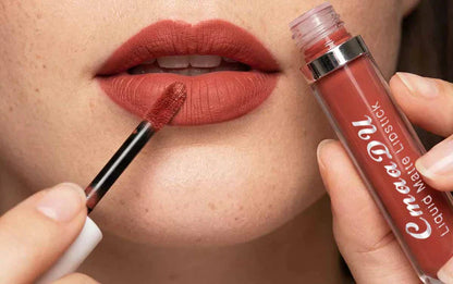 💄 10-Piece Matte Waterproof Lip Gloss Set – Bold Color, All-Day Stay
