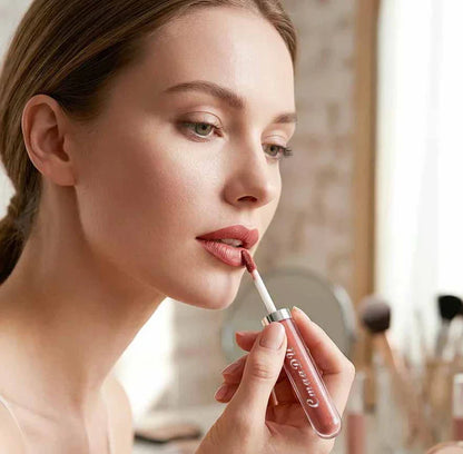 💄 10-Piece Matte Waterproof Lip Gloss Set – Bold Color, All-Day Stay